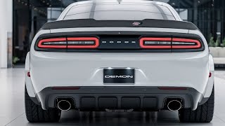 1025 HP and 060 in 166 Seconds Meet the Dodge Demon 2025 [upl. by Enirtak286]