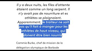 Je suis choqué du manque de rigueur de lencadrement des athlètes olympiques part 1 de 2 [upl. by Alexine]