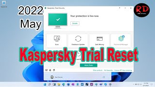 Kaspersky trial reset  2022 rdwithit [upl. by Nodla]