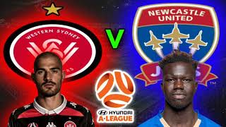 Western Sydney VS Newcastle Jets  Australia A League Match Prediction [upl. by Drahsir415]