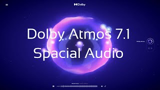 AirPods Pro 2 Airpods 3 amp AirPods Max Spatial Audio Test 3  Dolby ATMOS 71 Core Universe [upl. by Cathleen]