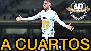 PUMAS ESTÁ EN CUARTOS DE FINAL DE LA CHAMPIONS CONCACAF [upl. by Jara65]