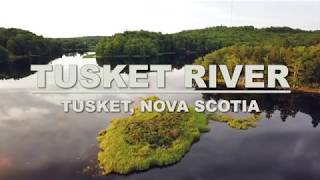 Tusket River NS  DRONE VIDEO [upl. by Canter]