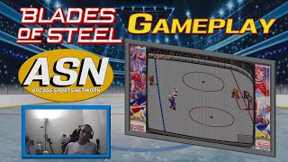 Arcade Sports Network Blades of Steel NES Gameplay [upl. by Behl876]