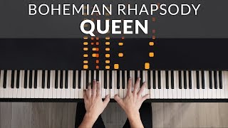 Bohemian Rhapsody  Queen  Tutorial of my Piano Cover [upl. by Suiramed403]