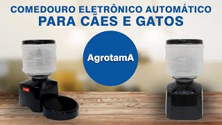 Comedouro Eletrônico Automático para Cães e Gatos  Nagano  Montagem e Configuração [upl. by Ahsilyt]