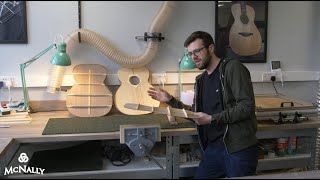 Workshop Tour  McNally Guitars  Ciaran McNally Luthier [upl. by Creamer]