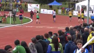 final 150m varones  Nacional escolar sub14 2016 [upl. by Helms779]