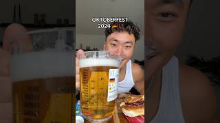 NEXT YEAR OKTOBERFEST 2025 WE UP 🍺🥨🇩🇪 oktoberfest germany 2024 eatingshowasmr trending [upl. by Aicined916]