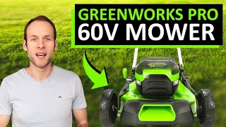 NEW Greenworks 60V SelfPropelled Mower with Support for Two Batteries [upl. by Varini]