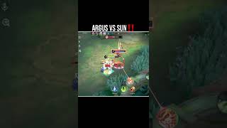 Argus vs sun shorts mobilelegends argus sun mlbb [upl. by Burney]