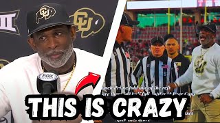 Deion Sanders is going VIRAL after ALTERCATION with Referee [upl. by Wootan]