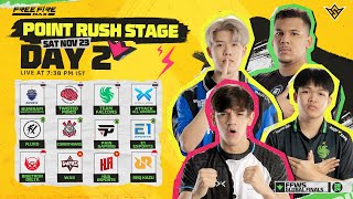 HI FFWS Global Finals 2024  Point Rush Stage Day 2 [upl. by Martreb]