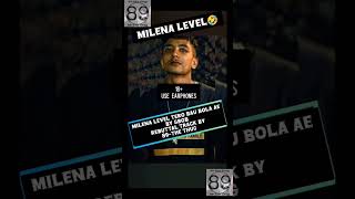 milena level tero bau bola level milauna tero bau aayo her GBOBOFFICIAL 89TheThug rap [upl. by Anual]