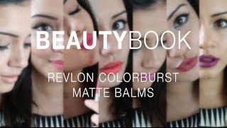 BeautyBook  Revlon ColorBurst Matte Balms  Kaushal Beauty [upl. by Leidag473]