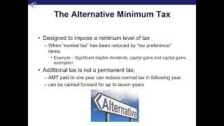 The Alternative Minimum Tax “AMT” [upl. by Ellehcyar803]