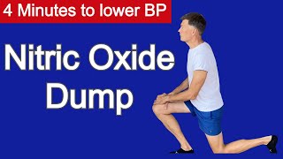 Nitric oxide  Exercise for high blood pressure  Nitric oxide dump exercise [upl. by Cammie]