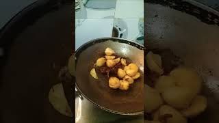 cooking Ubla hua aalu parbal ki grevy wali sabji yammy [upl. by Alena325]