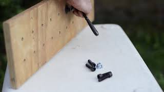 How to install TNuts Climbing training board [upl. by Yzmar672]