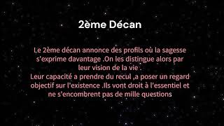 👉LES DECANS ET VOTRE CARACTERE PAR ISABELLE ASTROLOGUE [upl. by Lali]