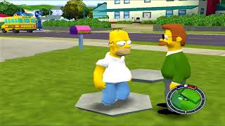 Simpsons hit amp run GT 520 gameplay Windows XP [upl. by Kcub]