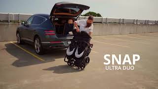 Meet the Snap Ultra Duo  Reversible Double Stroller  Valcobaby [upl. by Airlee]