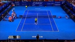 Acapulco 2015 Thursday Hot Shot Karlovic Harrison [upl. by Fotinas]