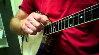 Cripple Creek on Clawhammer Banjo [upl. by Bluefield601]