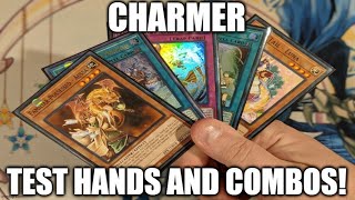 HOW TO PLAY A CHARMER DECK TEST HANDS AND COMBOS DECEMBER 2020 YUGIOH [upl. by Opaline]