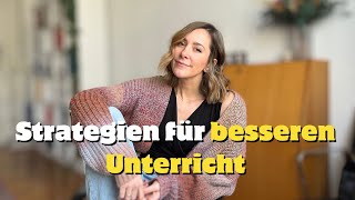 4 Strategien die deinen Unterricht garantiert verbessern [upl. by Ocnarfnaig]