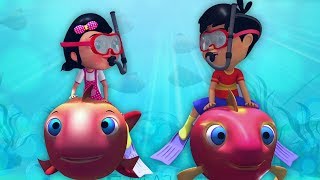 Machli Jal Ki Rani Hai  Hindi Nursery Rhymes  मछली जल की रानी है  Super Kids Network India [upl. by Yeslaehc]