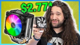 Testing the Cheapest Possible CPU Cooler  Jonsbo CR1200 Benchmarks amp Review [upl. by Suivatal616]