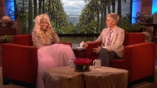 Nicki Minaj Catches Up with Ellen [upl. by Fredkin437]