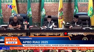 ANGGOTA DPRD RIAU ABDUL KASIM GESA APBD RIAU 2025 [upl. by Nnylear]