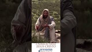 JESUS CONTA A PARABOLA DOS TRES TALENTOS PARTE 01 shorts [upl. by Ais]