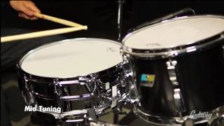 Ludwig LB400B 5”x14” Chrome Over Brass Supraphonic Snare Drum [upl. by Brittnee]