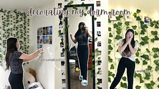 Decorate my dorm room with me  college dorm inspo [upl. by Gauthier]