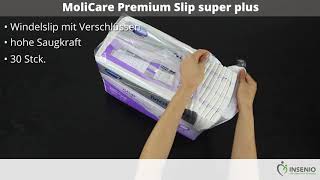 MoliCare Premium Slip Super Plus  ausgepackt [upl. by Pearman]