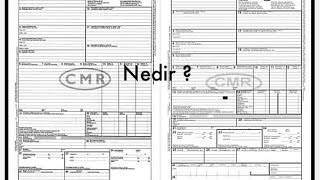 Lojistik Dersleri  CMR Nedir  Konşimento  Bill of Lading  Waybill [upl. by Htevi]