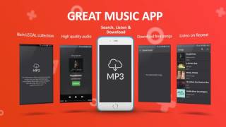 Free Music Downloader App for Android mobile phone and tablet [upl. by Atiana]