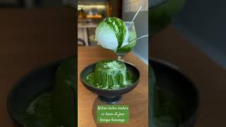 Matcha Ice cream matchaicecream greenteaicecream matcha greentea icecream dessert pudding [upl. by Anileh139]