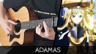 【Sword Art Online Alicization OP】 ADAMAS  Fingerstyle Guitar Cover [upl. by Kaufman606]