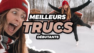 Tutoriel PATIN À GLACE  5 trucs pour DÉBUTANTS [upl. by Drain]