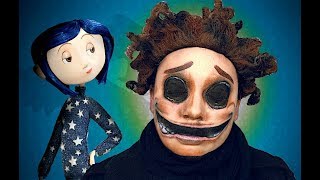 WYBIES GRIN CORALINE MAKEUP TUTORIAL [upl. by Yanetruoc]