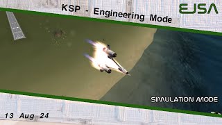 KSP Engineering Mode  13th Aug 2024 [upl. by Ayote]