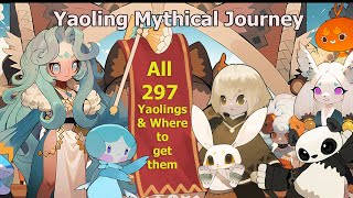 All 297 Yaolings and where can get them  Yaoling Mythical Journey [upl. by Shieh]