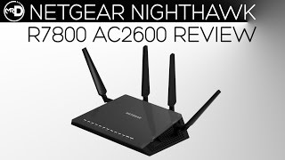 Netgear R7800 Nighthawk X4S AC2600 REVIEW MOUTHFUL LOL [upl. by Einial]