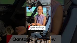 Qantas unveils brand new pilot training facility in Sydney 7NEWS [upl. by Eilema]