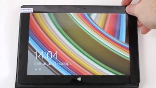 Onda v101w обзор планшета на Windows 81 с клавиатуройчехлом [upl. by Isahella890]