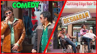 Besharam Movie Comedy Ranbir Kapoor Rishi Kapoor Javed Jaffery Shine  Abhinav Kashyap [upl. by Ahsats]